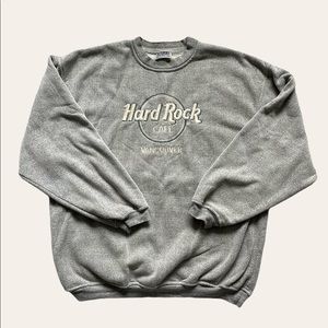 Vintage Hard Rock Cafe Vancouver Crewneck